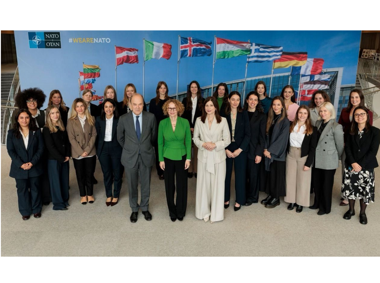 Ksenija at NATO