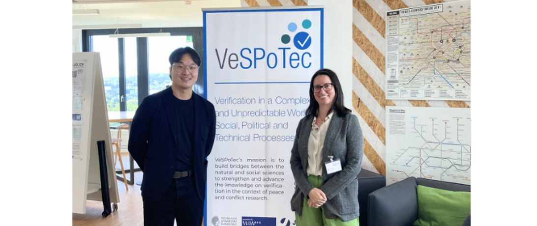 Jaewoo and Sarah at VeSPo Tec