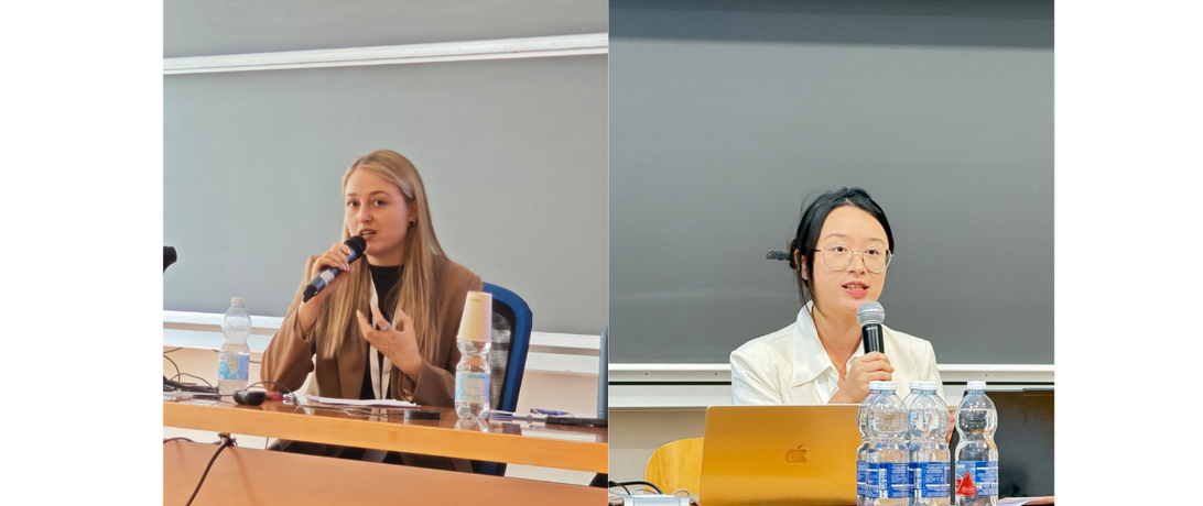 Kseniia and Yuqin at EuSYP 2026