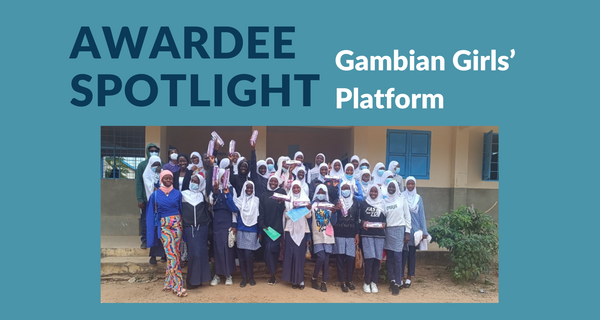 Award Spotlight -  Gambian Girls’ Platform