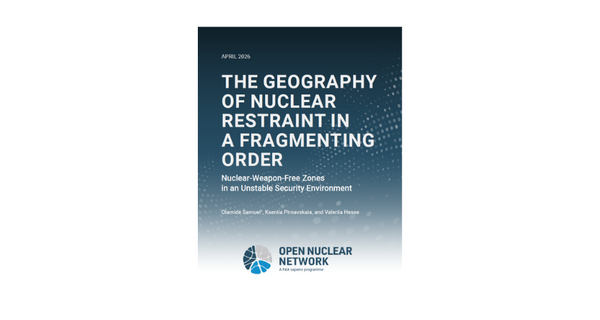 OEND NWFZ report cover