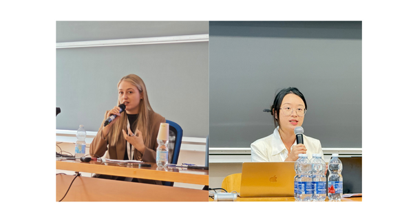 Kseniia and Yuqin at EuSYP 2026