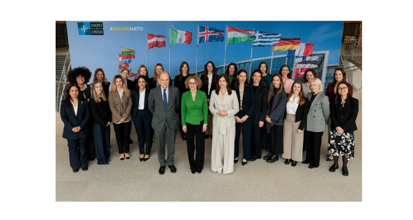Ksenija at NATO