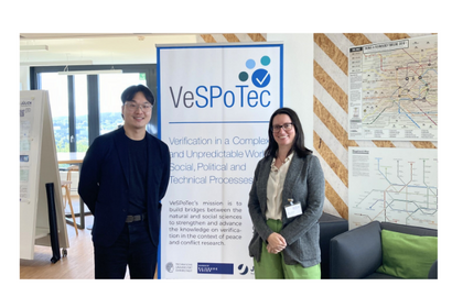 Jaewoo and Sarah at VeSPo Tec