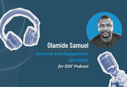 Olamide for IISS' Podcast